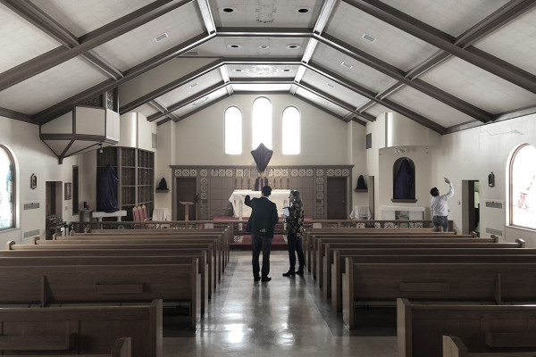Monestary Chapel Before Renovation.